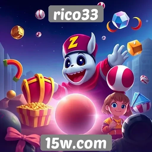 Diversidade de jogos disponíveis no rico33